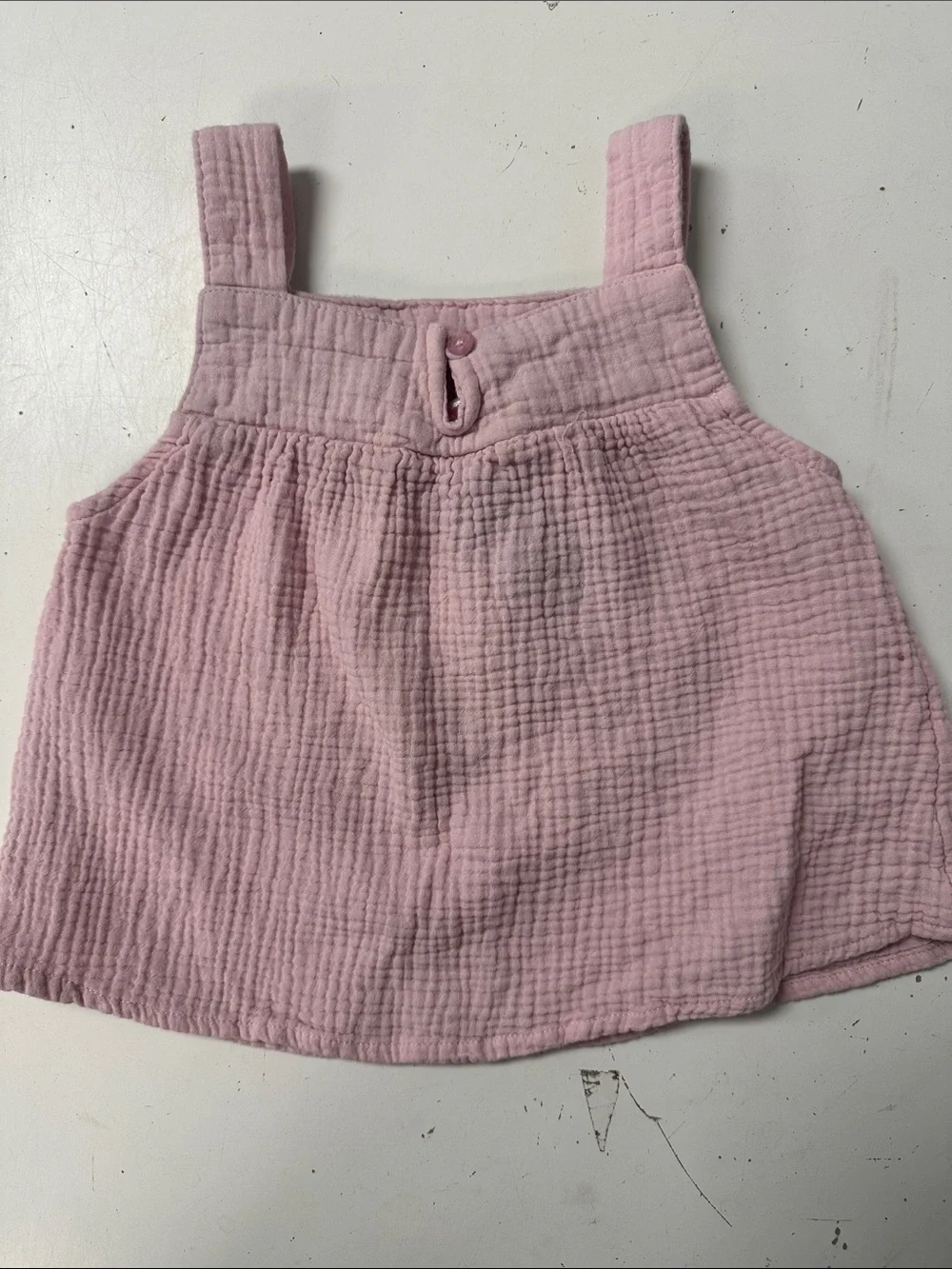 Disney Minnie Mouse Crochet Muslin Tank Top Disneyland World 3